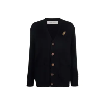 Golden Goose V-Neck Knitted Cardigan