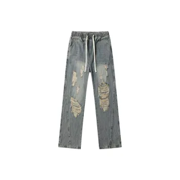 ASHER LEVINE Jeans Unisex Vintage Blue