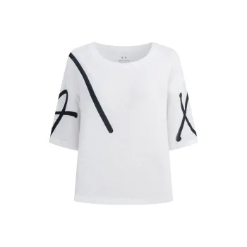 ARMANI EXCHANGE T Shirts Women's White