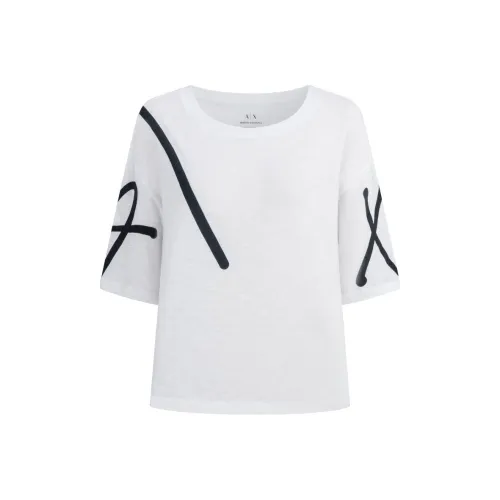 ARMANI EXCHANGE T Shirts Women's White