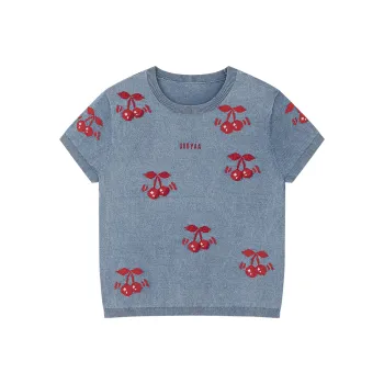 UOOYAA T Shirts Women's Blue