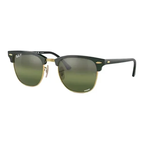 RayBan Acetate Browline Sunglasses Unisex Black