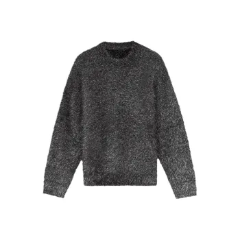 Orange Desire Sweater Women's Shimmering Silver