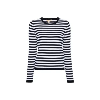 MICHAEL MICHAEL KORS Striped Fine knit Jumper