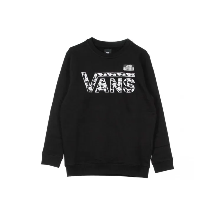 Vans CLASSIC CREW Sweatshirts Women's Black-0