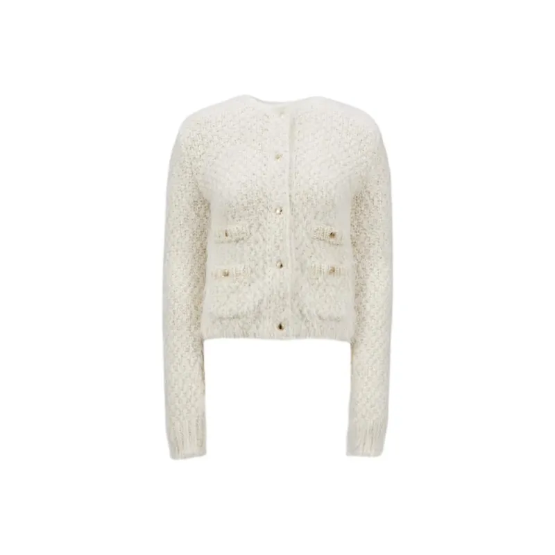 Moncler Cardigan 'White'-0