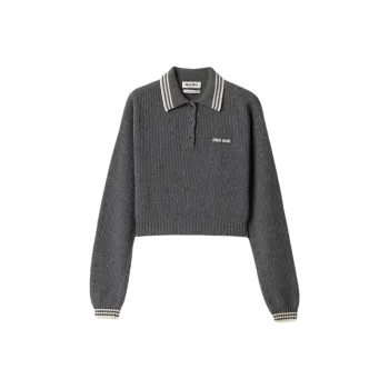 MIU MIU Sweater Women's Slate Gray