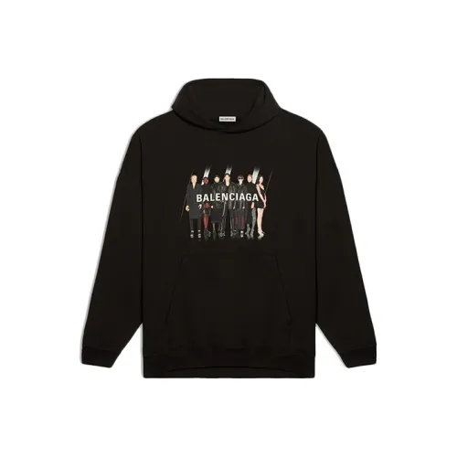 Balenciaga Sweatshirt Women's Black