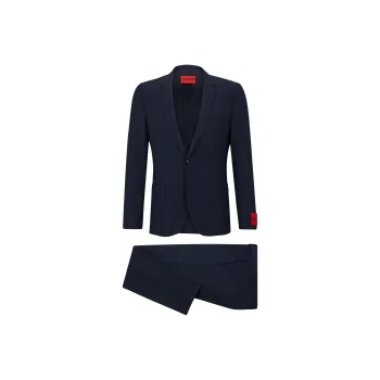 HUGO BOSS Single breasted Wool blend Blazer