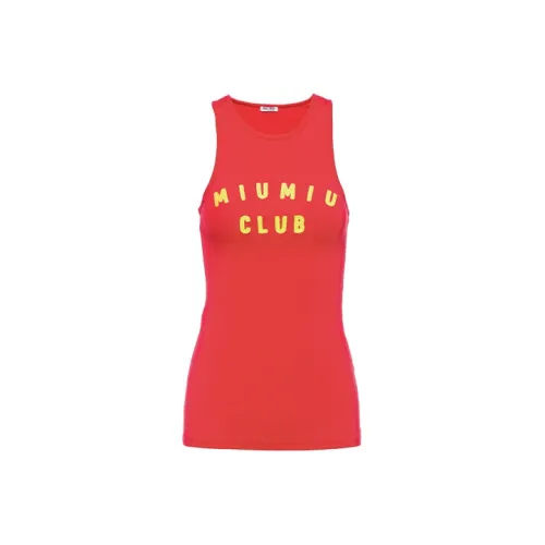 MIU MIU Camisoles Women's Red