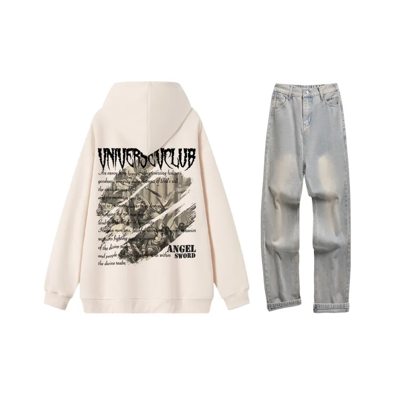 VniVerseVClub Sweatshirt Set Unisex-22