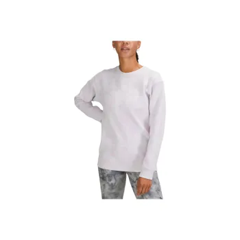 Lululemon All Yours Sweatshirt Women's Starlight High Mountain White Light Lavender