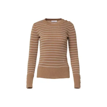 EQUIPMENT Sweater Women's Camel Brown