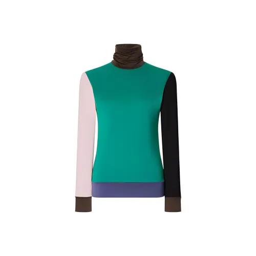 Marni X UNIQLO Marni Co Branding T Shirts Women's Turquoise