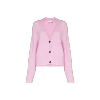 GANNI Soft Wool Knit 'Pink'