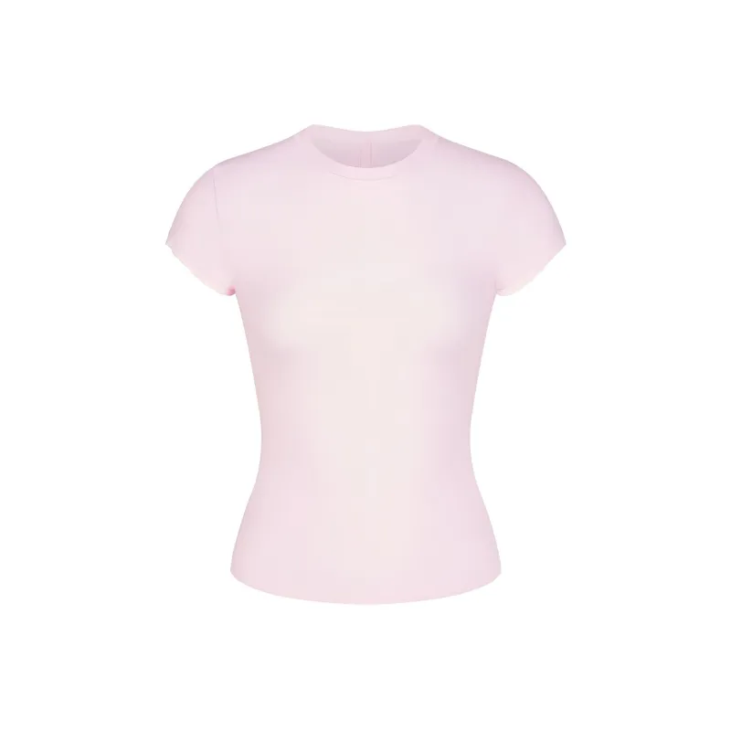 SKIMS Wedding Dress Series T Shirt Women's CHERRY BLOSSOM/Cherry Blossom-0