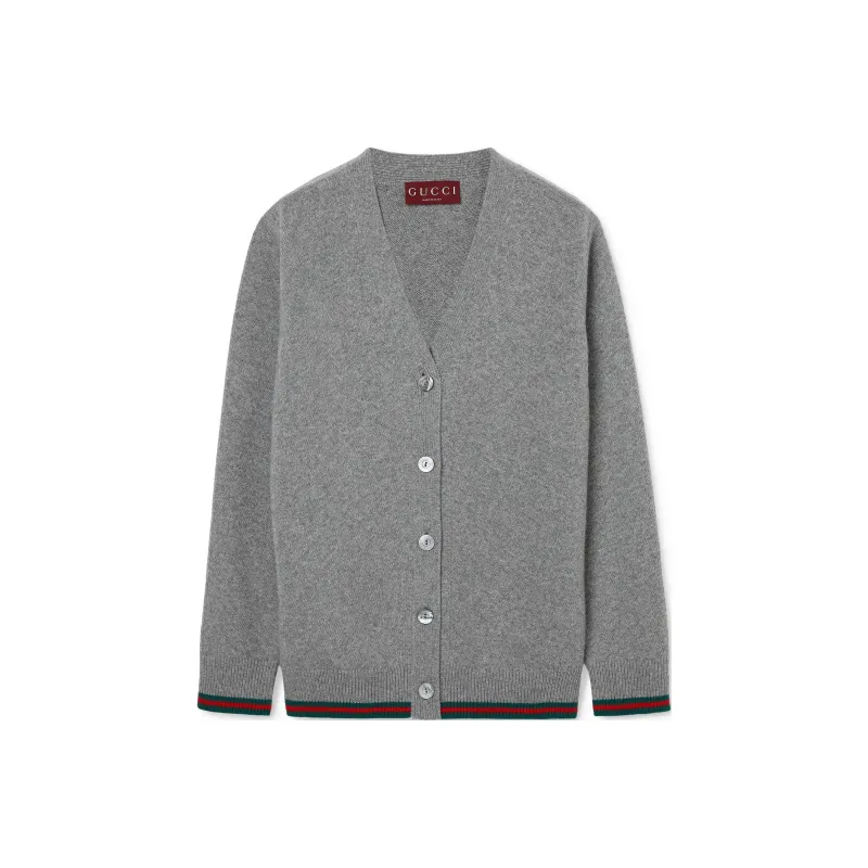 GUCCI Web Detailed Cardigan-0