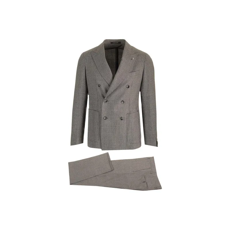Tagliatore Montecarlo Double Breasted Tailored Suit-0