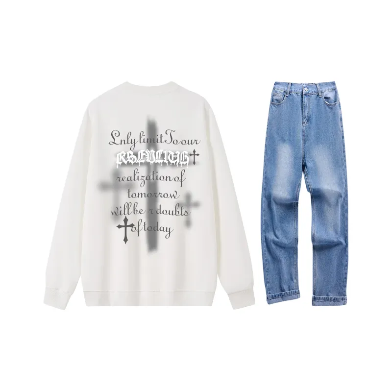 VniVerseVClub Sweatshirt Set Unisex-0