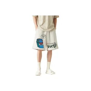 AFTER SCHOOL SPECIAL Casual Shorts Unisex Apricot