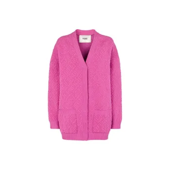 FENDI X Skims Embossed Cardigan Colorado