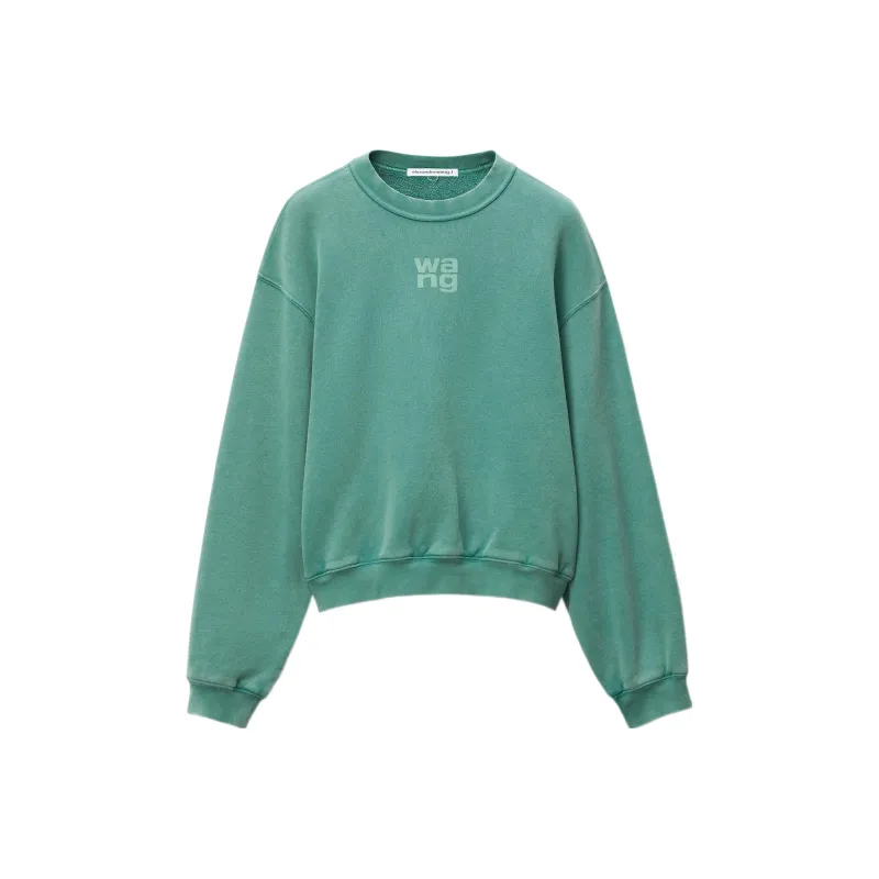 Alexander Wang Sweatshirts Women's Preppy Green-0