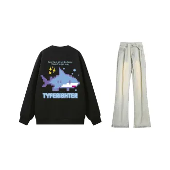 TYPERIGHTER Sweatshirt Set Unisex