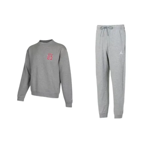 Jordan Sweatshirt Set Men's Gray