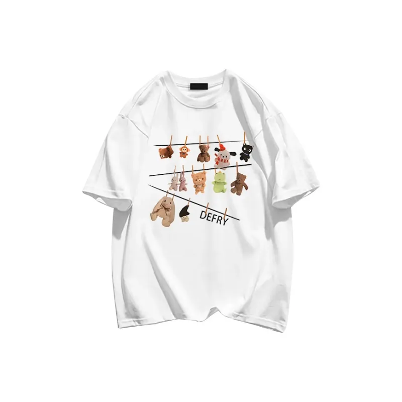 Cotton shopping T Shirts Unisex-2