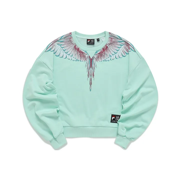FILA FUSION x Marcelo Burlon Sweatshirt Women's Tranquil Green-0