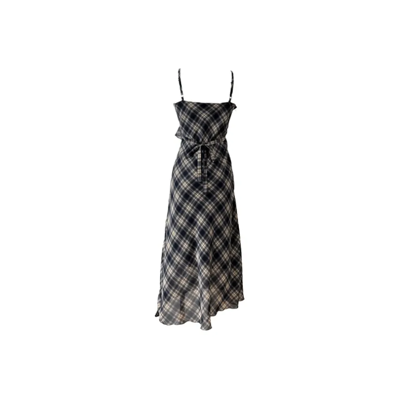 SECFLY OFFICIAL Slip Dress Women's Black-1