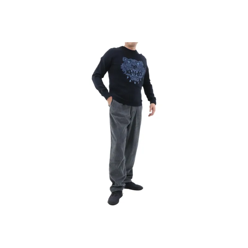 KENZO Casual Pants Men Gray-0