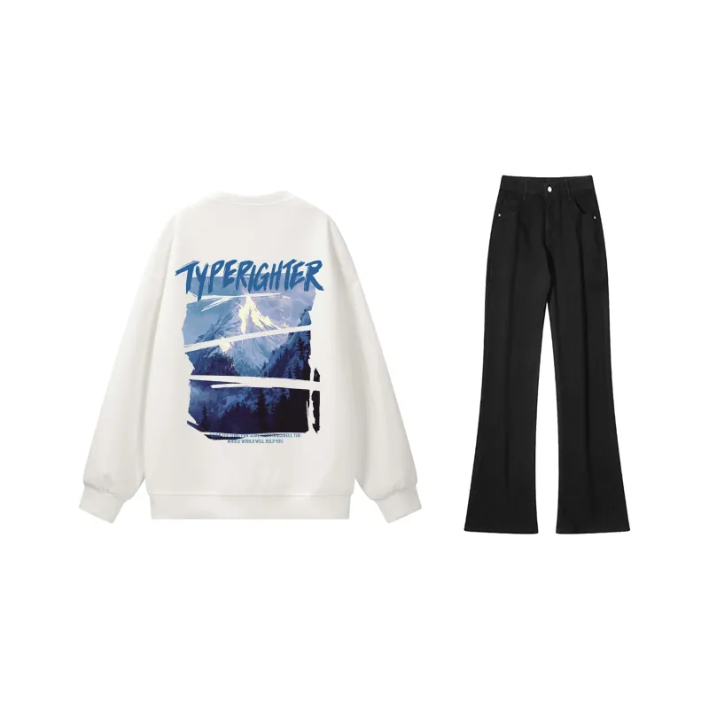 TYPERIGHTER Sweatshirt Set Unisex-14