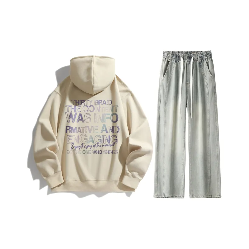 30BRAID Sweatshirt Sets Unisex-68