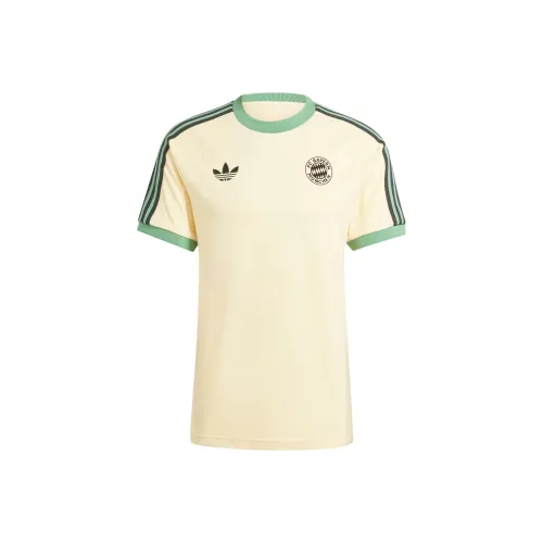 Adidas Originals DFB OG 3S SS24 Soccer Jerseys Men's Yellow Green