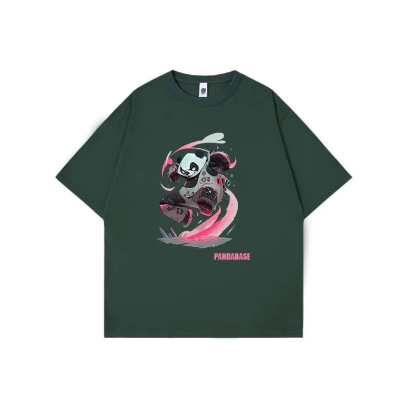PANDA BASE T Shirts Unisex-4