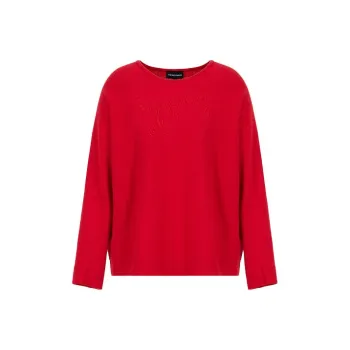 EMPORIO ARMANI SS22 Knitwear Women's Red