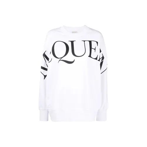 Alexander McQueen Sweatshirts Women's White
