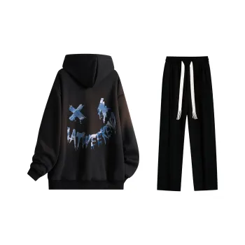 LA'T.WEEKEND Sweatshirt Set Unisex