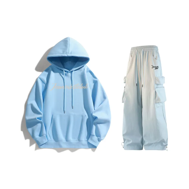 JEANSWEST CLUB x SHENGSIJUE LIANMINGKUAN Sweatshirt Set Unisex-18