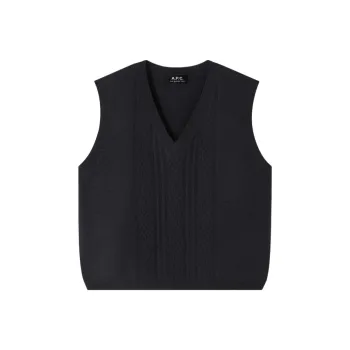 A.P.C SS25 Sweater Women's Dark Marine Blue