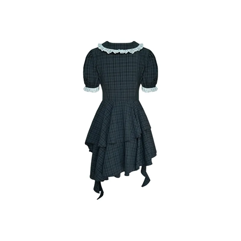 JOSR Short Sleeved Dress Women's Dress-1