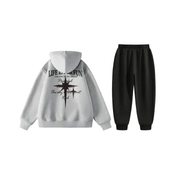 MINISO Sweatshirt Sets Unisex