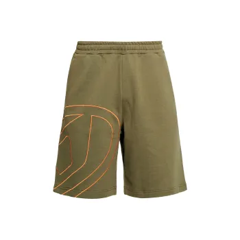 DIESEL P Crow Megoval Maxi D Logo Sweat Shorts