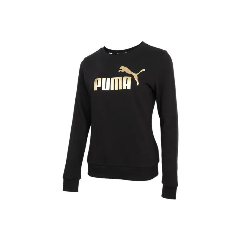 PUMA ESS Sweatshirts Women's Black-0