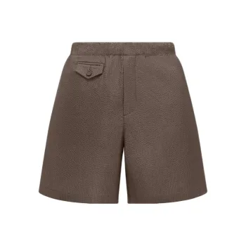 DIOR SS25 Summer Men's Clothing Collection Casual Shorts Men's Brown