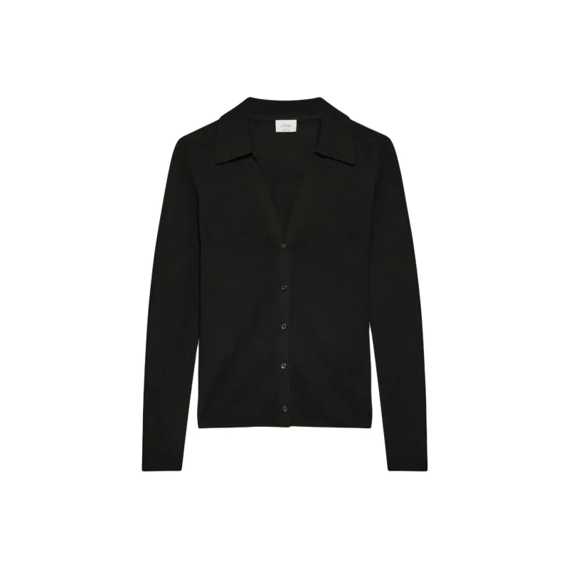 ARITZIA Wilfred Darcie Merino Wool Sweater Sweater Women's BLACK/Black-0