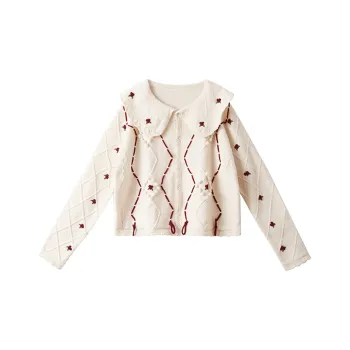 AnnoMundi Loose Fit Knitwear Women's White