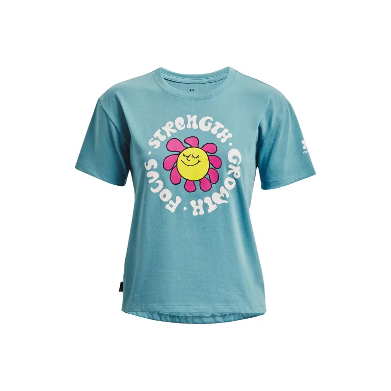 Under Armour T-Shirt Women's Serene Water Blue-0