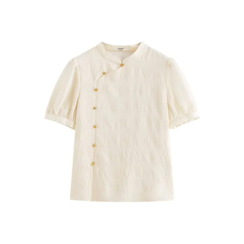 Inman Shirt Women's Pear Blossom Beige-0